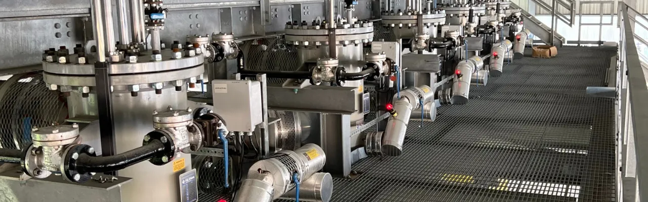 98P Automated Self Cleaning Plunger strainers Upper