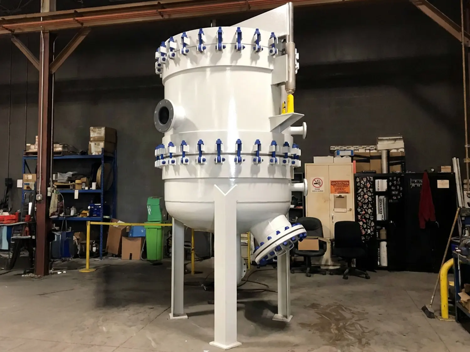 Rubber-Lined Multi-Cartridge Filter Housings for Brine Filtration