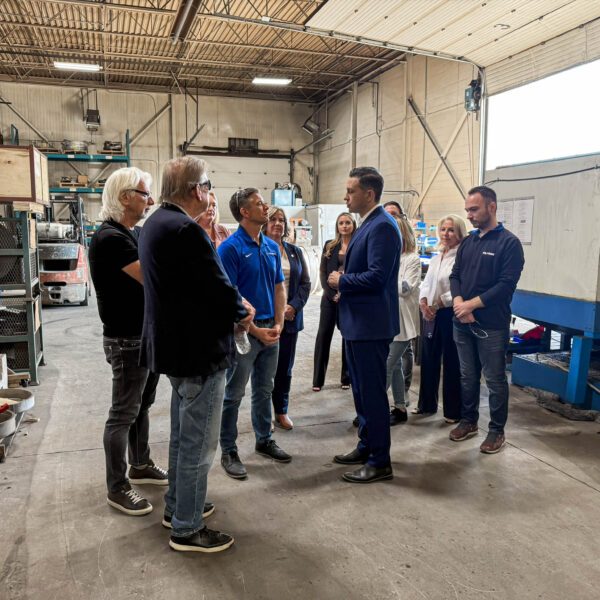 Fil-Trek facility tour during Pierre Poilievre visit