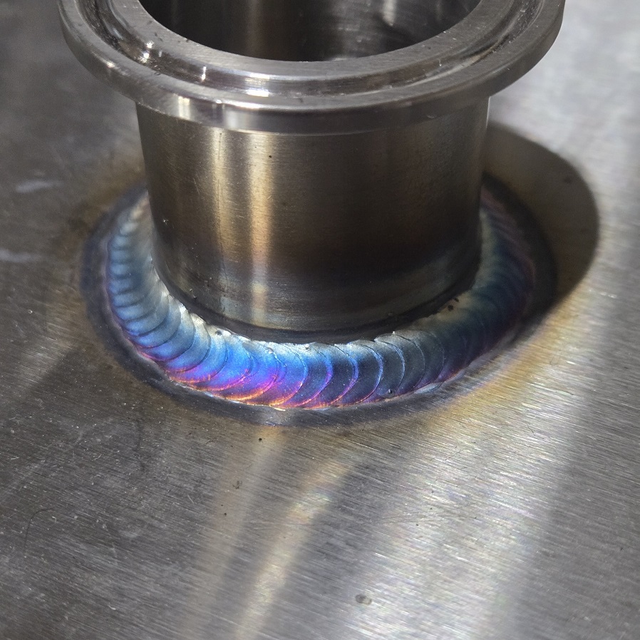 Sanitary TIG weld