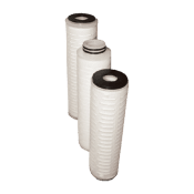 Aqua-Tec Series pleated membrane cartridge filters with polyethersulfone media, absolute rated